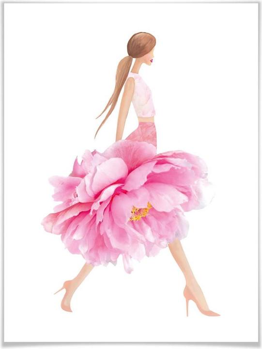 Image du produit Trenddeko fille de la mode (24 x 30 cm)