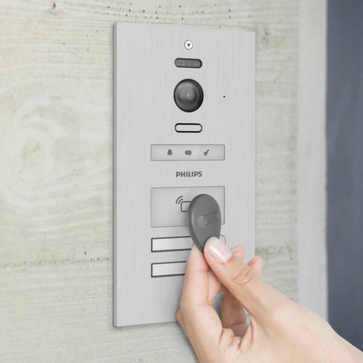 Produktbild Philips WelcomeHive Pro 2 Video-Türsprechanlage WLAN Ausseneinheit Aluminium (WLAN)