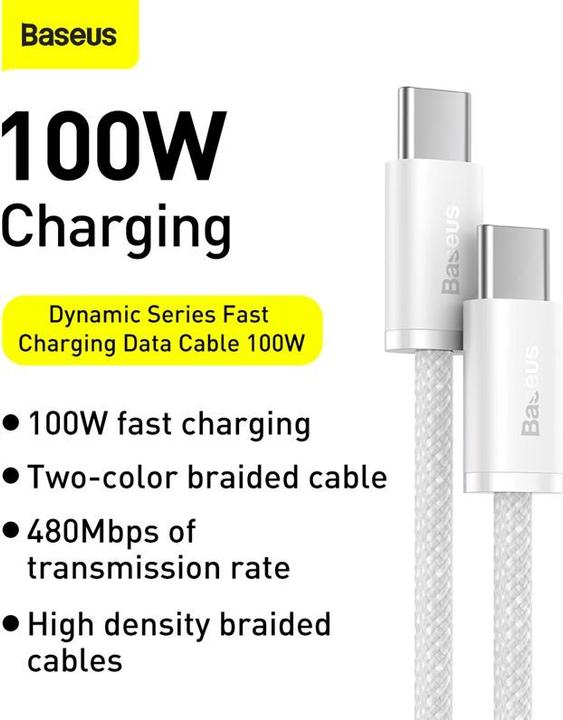 Immagine prodotto Baseus USB C — USB C (1 m, USB 2.0)