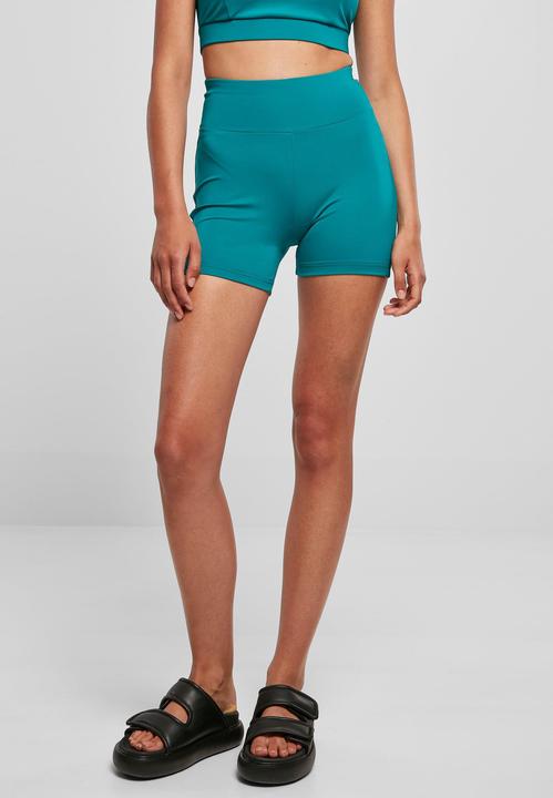 Actual product image Urban Classics Ladies Recycled High Waist Cycle Hot Pants (XXL)