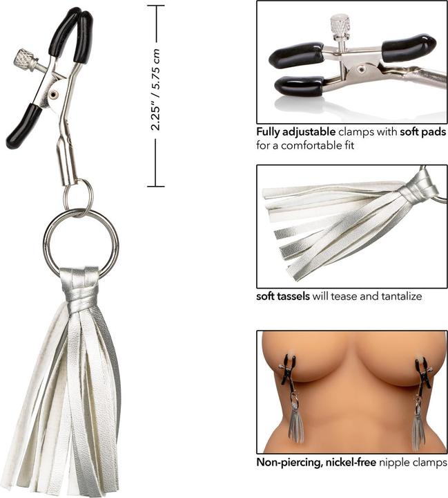 Produktbild CalExotics Playful Tassels Nipple Clamps