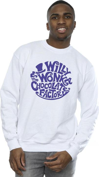 Produktbild Willy Wonka & the Chocolate Factory Typed Logo Sweatshirt (M)