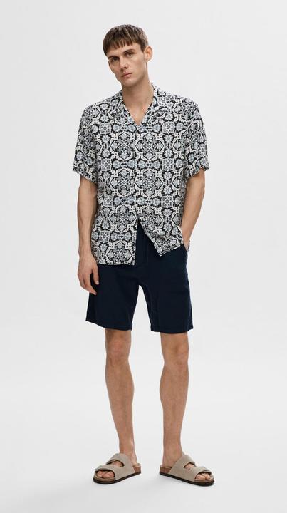 Immagine prodotto Selected Homme Camicia a maniche corte a fantasia (M)
