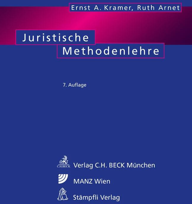 Image du produit Juristische Methodenlehre (Allemand, Ruth Arnet, Ernst A. Kramer, 2024)