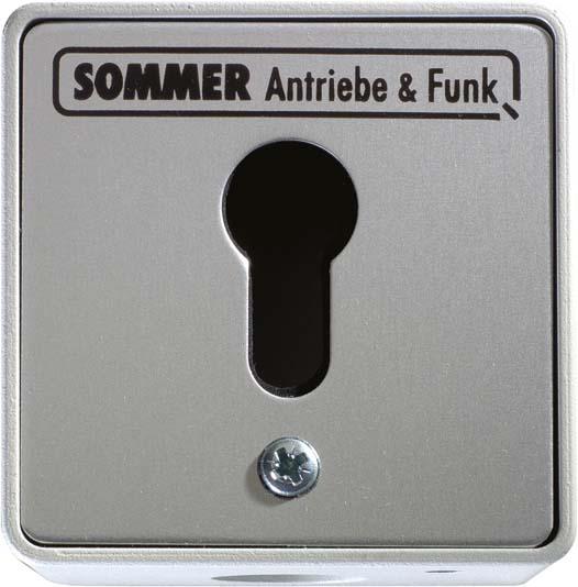 Produktbild Sommer AP Schlüsseltaster 5006V000 1 Kontakt ohne Zylinder IP54