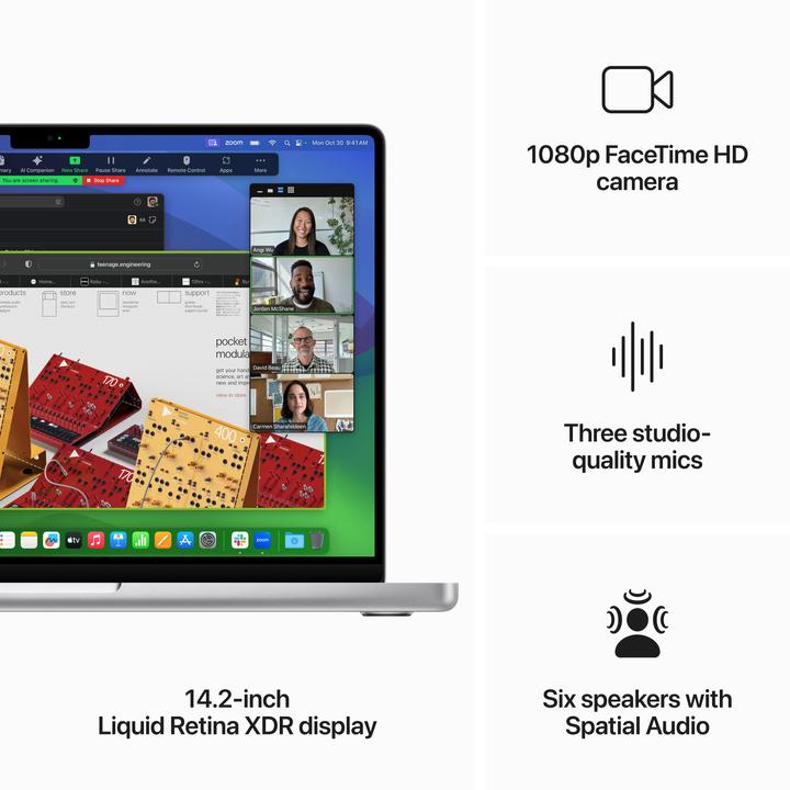 Actual product image Apple MacBook Pro - Late 2023 (14", M3 Pro, 18 GB, 1000 GB, CH)