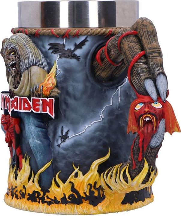 Actual product image Nemesis Now Iron Maiden jug The Number of the Beast