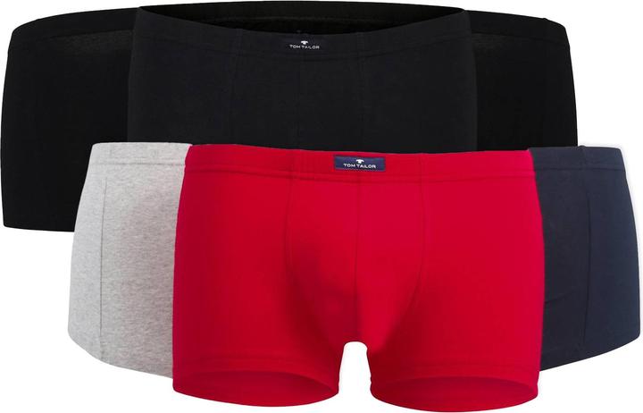 Gris, Rouge, Noir, Bleu Marine