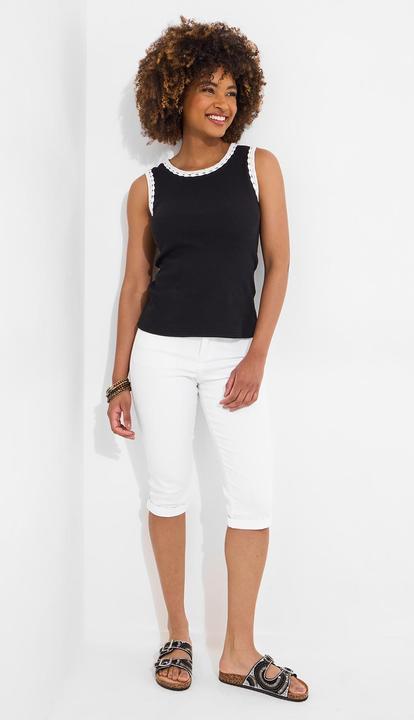 Produktbild Joe Browns Ribbed Crochet Trim Slim Fit Vest (6)