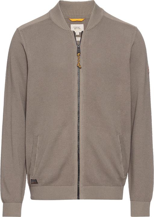Camel Active Strickjacke aus zertifiziertem organic Cotton