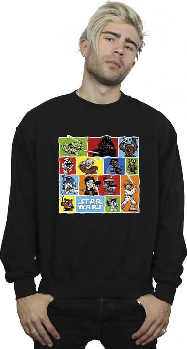 Produktbild Star Wars Comic Drawing Montage Sweatshirt (M)