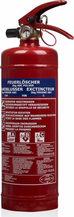 Produktbild Smartwares Feuerlöscher (A, B, C)