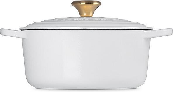 Immagine prodotto Le Creuset 4,2 litri - Emaljeret støbejern - Bianco (Pirofila + casseruola, Ghisa)