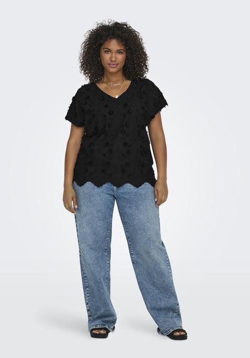 Produktbild Only Normal geschnitten V-Ausschnitt Curve Top Top (M)