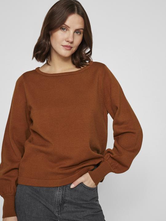 Actual product image Vila U-boat neck knitted jumper (XL)