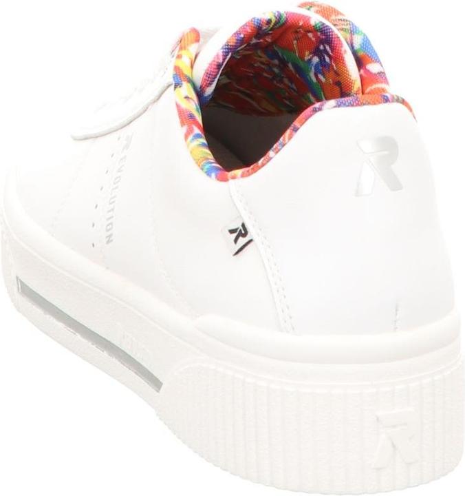 Actual product image Rieker EVOLUTION ladies lace-up shoes sporty rubber sole white (40)