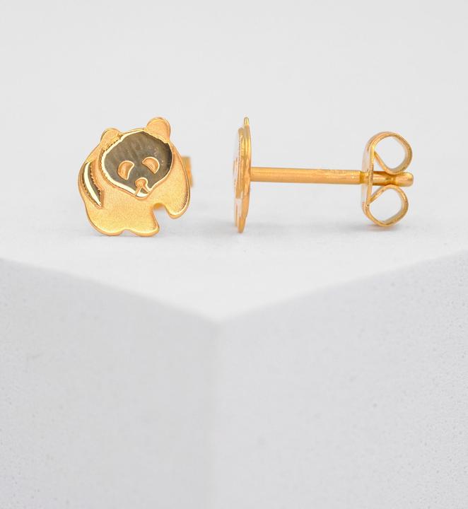 Produktbild Muau Pandabär (750/18 K Gelbgold)