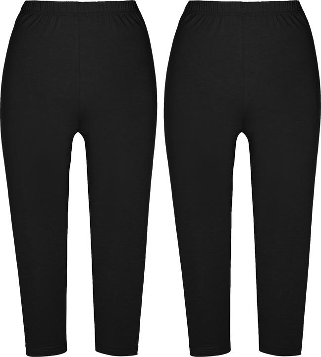 Actual product image Erwin Müller Ladies Capri Leggings 2-Pack (44, 46)