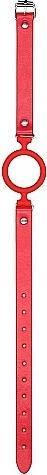Immagine prodotto Ouch! Gag ad anello in silicone - con cinghie di cuoio