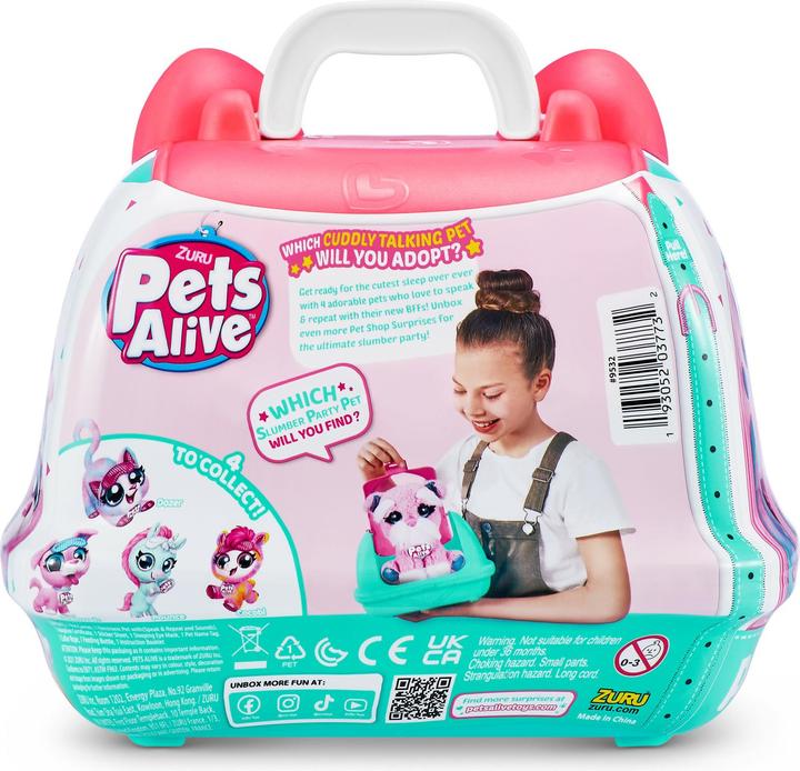 Produktbild Zuru Pet Shop Surprise Pets Alive Slumber Party - Serie 2 (14 cm)