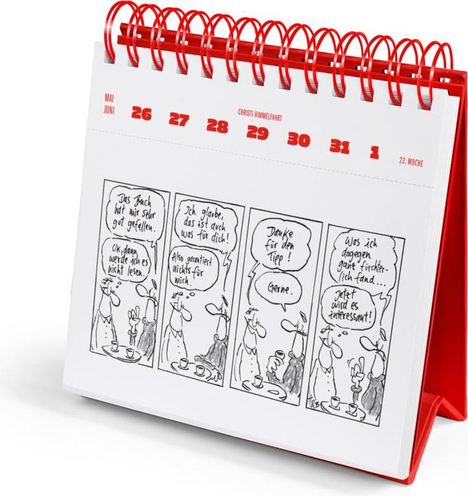 Produktbild Hauck & Bauer Postkartenkalender 2025 (Deutsch)