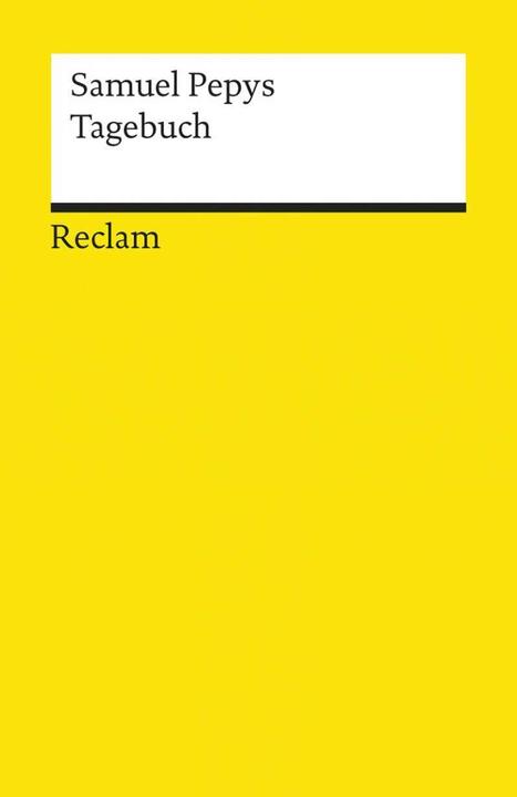 Produktbild Tagebuch aus dem London des 17. Jahrhunderts (Deutsch, Samuel Pepys, 2014)