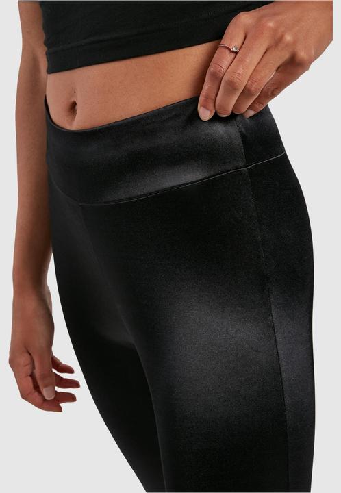 Actual product image Urban Classics Ladies Shiny High Waist Leggings (XL)