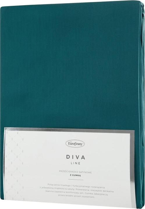 Produktbild Eurofirany DIVA LINE DINA Laken aus Baumwollsatin mit Gummiband 140 x 200 x 30 cm (140 x 200 cm)