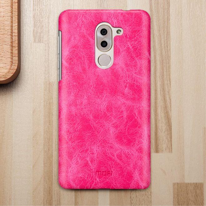 Image du produit Mofi Etui en plastique dur et revêtement en cuir (Honor 6X (édition 2016), Mate 9 Lite)
