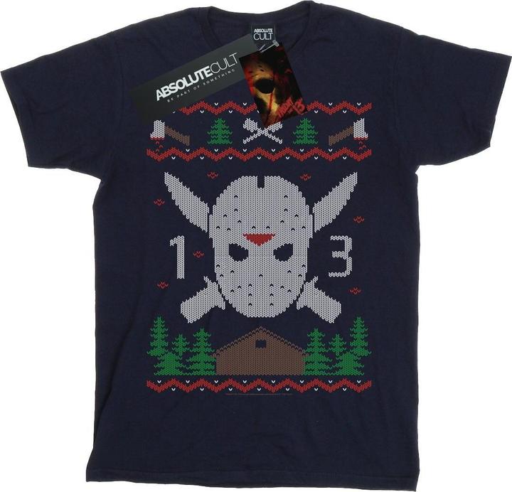 Immagine prodotto Absolute Cult Christmas Fair Isle Maglietta Ampia Donna (XXL)