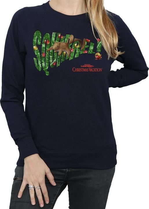Immagine prodotto National Lampoon´s Vacation National Lampoon's Christmas Vacation Squirrel Tree Felpa Donna (M)