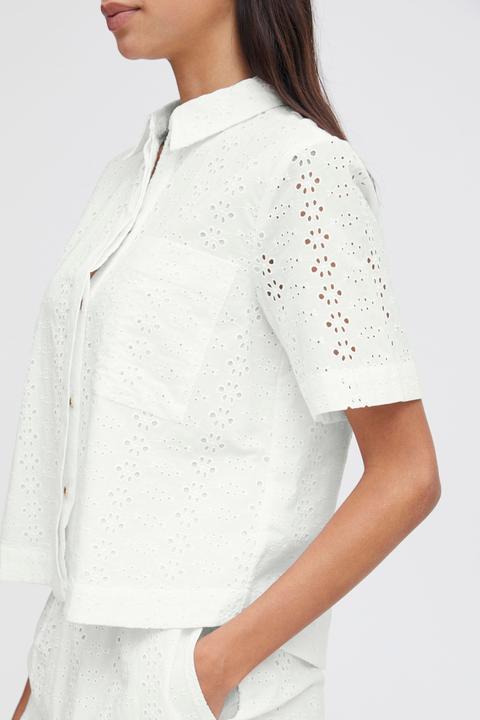 Actual product image B.young BYFENNI CROPPED BLOUSE 20814597 (40)