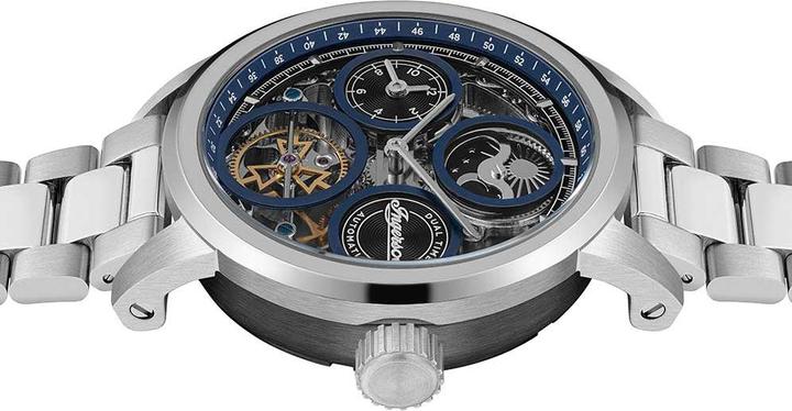 Image du produit Ingersoll 1892 Ingersoll I16003 Montre pour homme The Arc automatique 44mm 5ATM (Montre squelette, 44 mm)