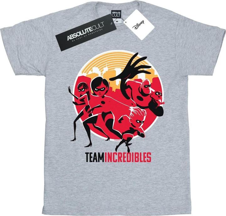 Image du produit Disney - T-shirt INCREDIBLES TEAM INCREDIBLES - Homme (XXL)