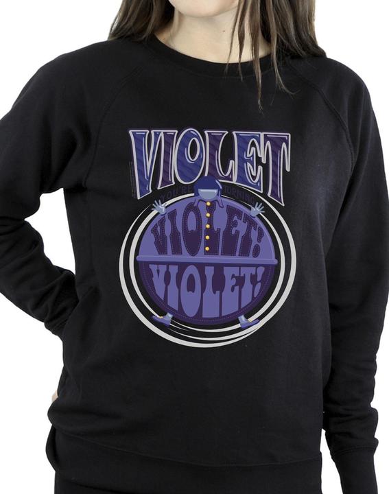Image du produit Willy Wonka & the Chocolate Factory - Sweat VIOLET TURNING VIOLET - Femme (L)