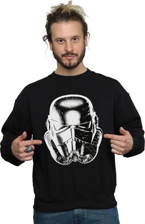 Produktbild Star Wars Stormtrooper Warp Speed Helmet Sweatshirt (L)