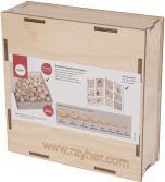 Image du produit Rayher Boîte de collecte de boules de bois brut