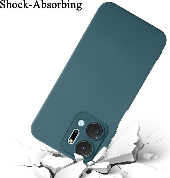 Image du produit Cadorabo Housse pour Honor x7a TPU avec protection liquide en silicone (Honor X7a)