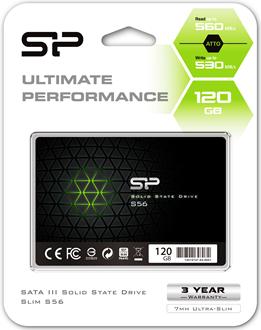Produktbild Silicon Power Slim S56 (120 GB, 2.5")