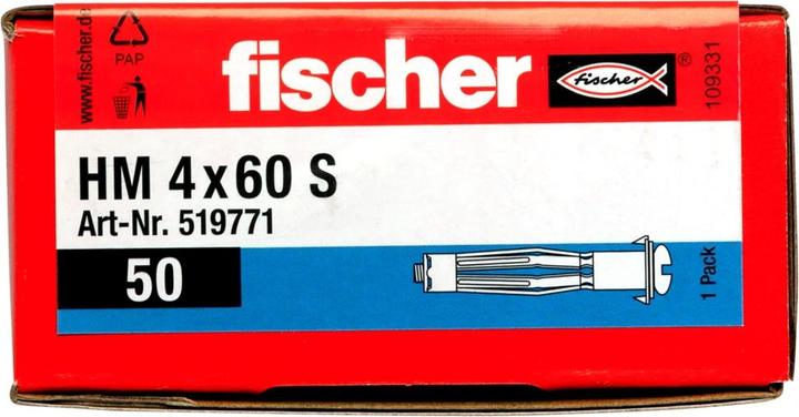 Immagine prodotto Fischer Tasselli p.pareti vuote HM, 8/59 (50 pz.)