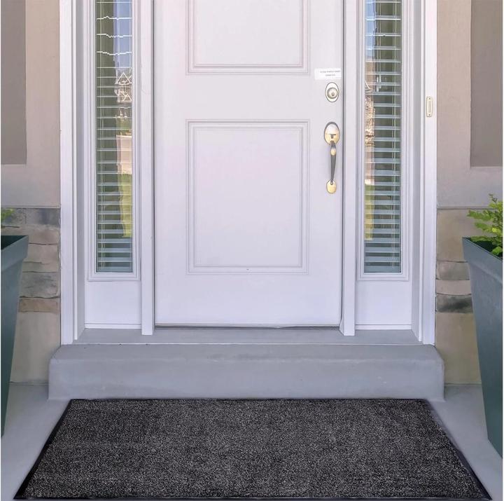 Image du produit Relaxdays Paillasson chiné tapis entrée (12 x 13 x 93 cm)
