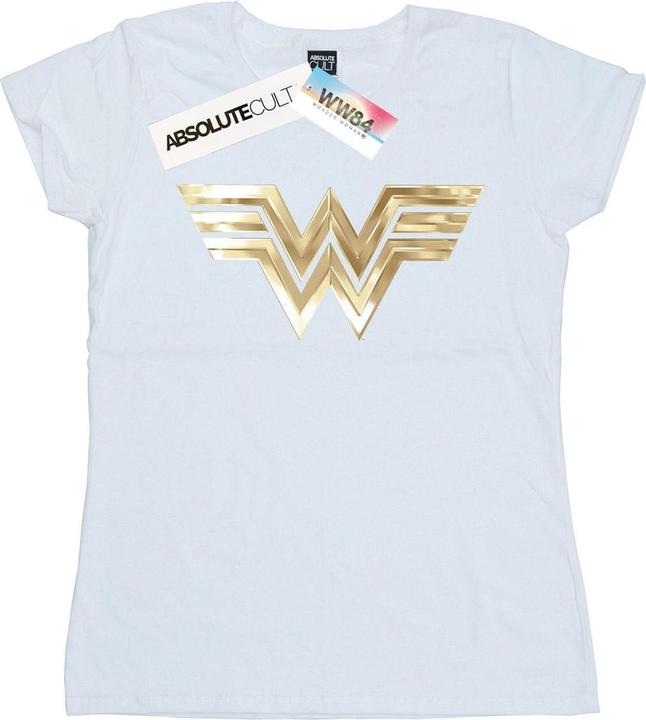 Image du produit - T-shirt WONDER WOMAN GOLD EMBLEM - Femme (L)