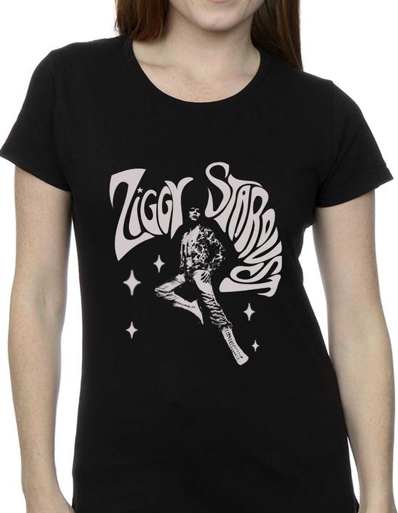 Immagine prodotto David Bowie Ziggy Pose Maglietta Donna (XL)
