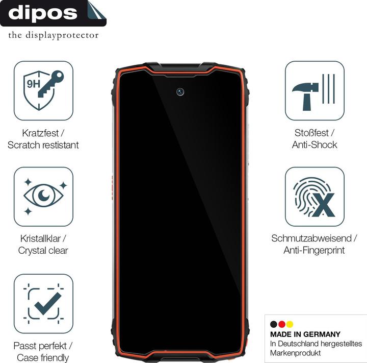 Image du produit Dipos Anti-Shock Film de Protection d’écran (1 pièce(s), Blackview BV9300)