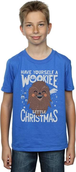 Star Wars Wookiee Little Christmas TShirt Jungen