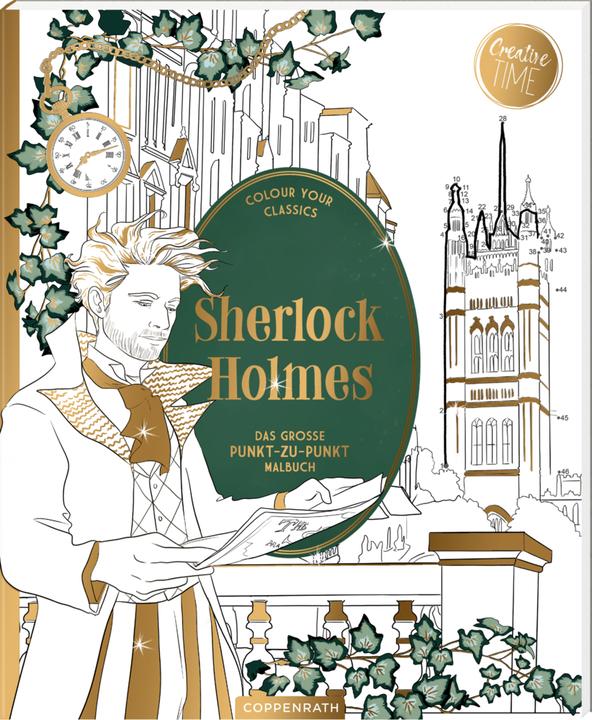 Actual product image Sherlock Holmes - The big dot-to-dot colouring book