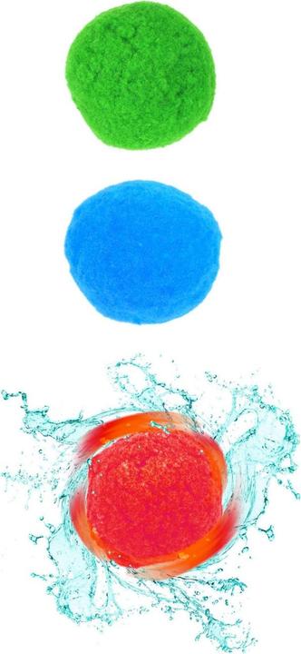 Actual product image Toi-Toys Reusable water balloons Splash - 9 piece water ball set in storage box - Ø 7 c