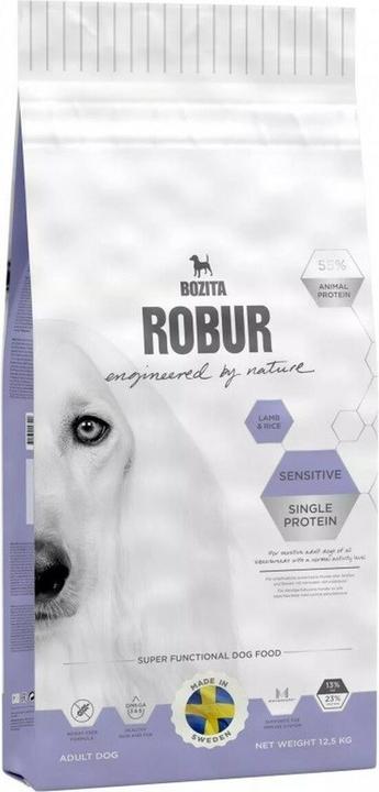 Actual product image Bozita Dog Robur Sensitive Single Protein Lamb (Adult, 1 pcs., 12500 g)