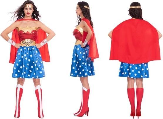 Immagine prodotto Amscan Costume da Wonder Woman per adulti taglia M (M)