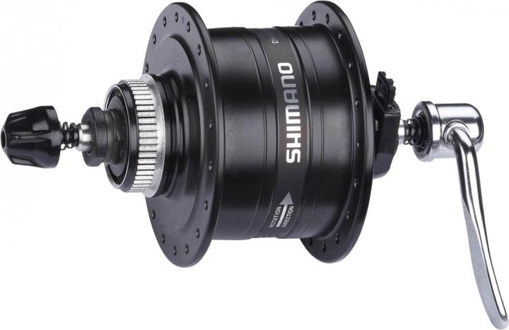 Actual product image Shimano DH-3D37-QR (Disc brake Center lock)